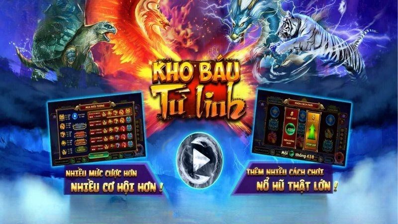 Các tính năng đặc sắc chỉ có ở Kho Báu Tứ Linh