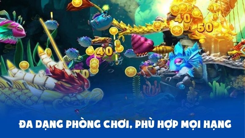 Đa dạng phong chơi, phù hợp với nhiều hạng