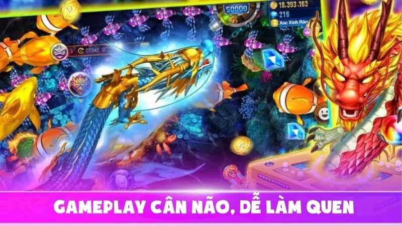 Gameplay cân não, dễ làm quen nhưng khó thành thạo