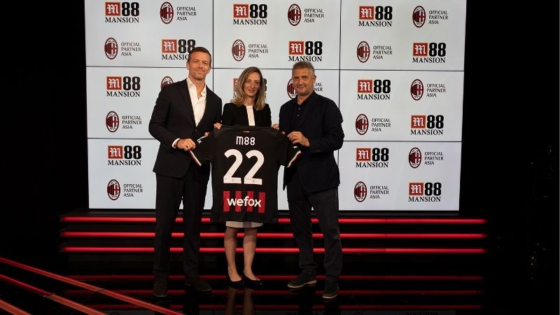 M88 đã và đang ký kết hợp tác với các tên tuổi lớn như AC Milan