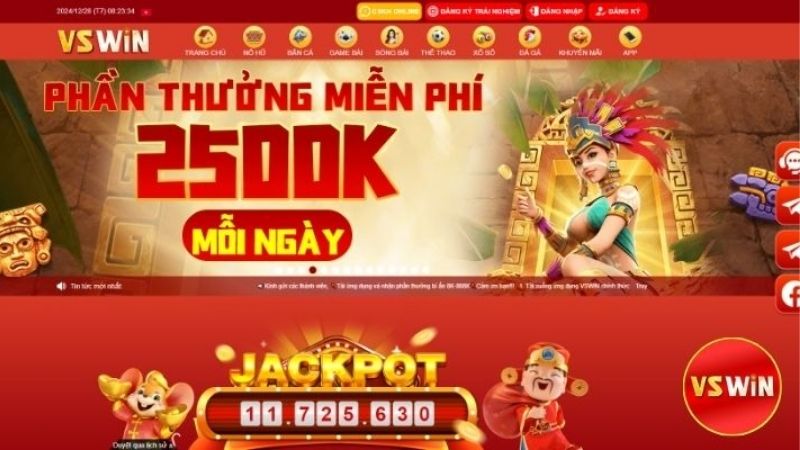 VSWIN - Cổng game đổi thưởng uy tín hàng đầu